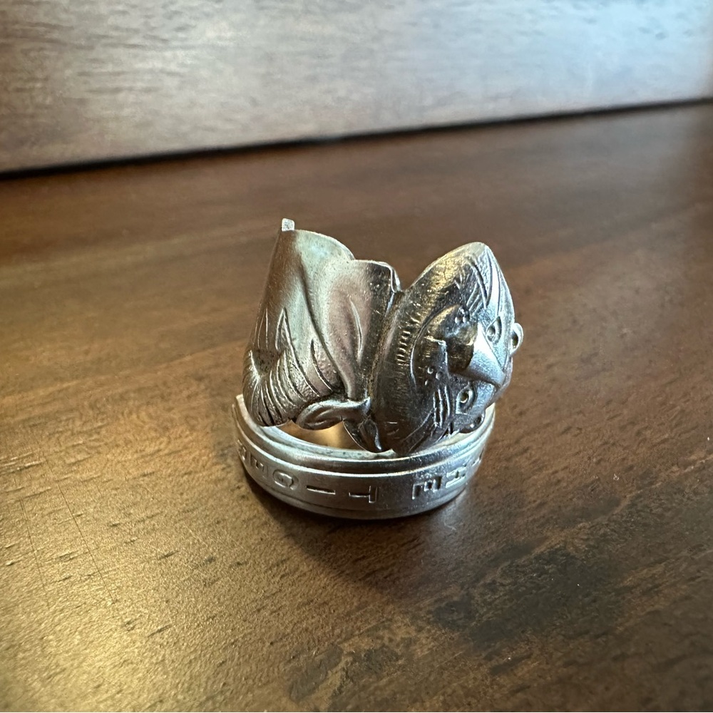 *SOLD* RARE Tony the Tiger Spoon Ring - Picture 5 of 15